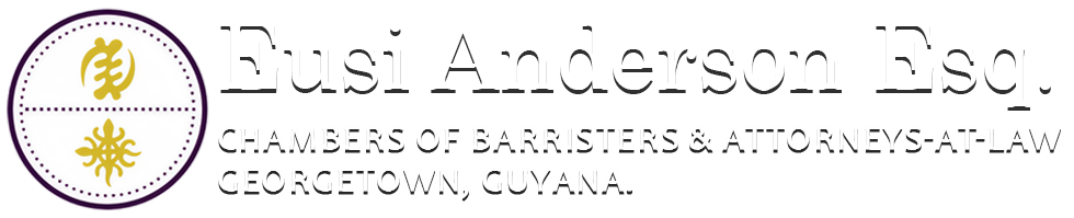 Eusi Anderson Esq. Chambers of Barristers & Attorneys-at-Law